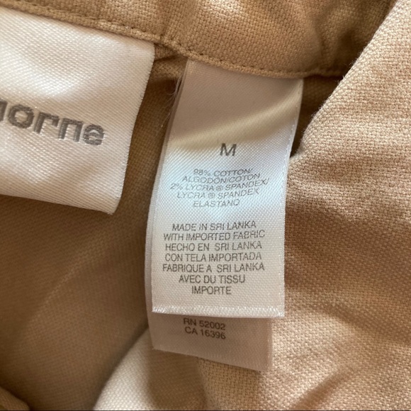 Liz Claiborne Beige Tan Jacket Coat Blazer Medium - Picture 6 of 7